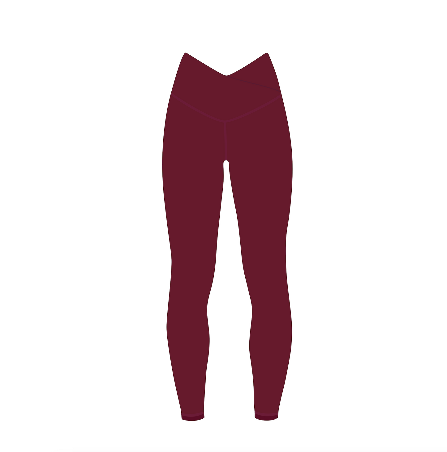 SuperWear Active Leggings - Wine